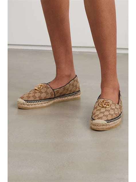 gucci canvas espadrilles.